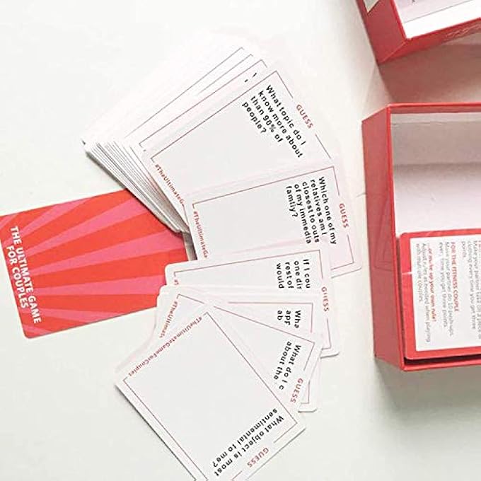 rayihni اللعبة النهائية للأزواج - لعبة بطاقات ممتعة ورومانسية للأزواج - 200 بطاقة حوار لتعزيز العلاقة بين الأزواج - النسخة الإنجليزية - Image 4